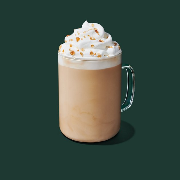 Starbucks Menu prices 2026 25 Caramel Brulée Latte